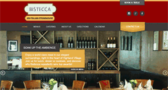 Desktop Screenshot of bisteccasteakhouse.com