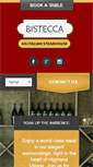 Mobile Screenshot of bisteccasteakhouse.com